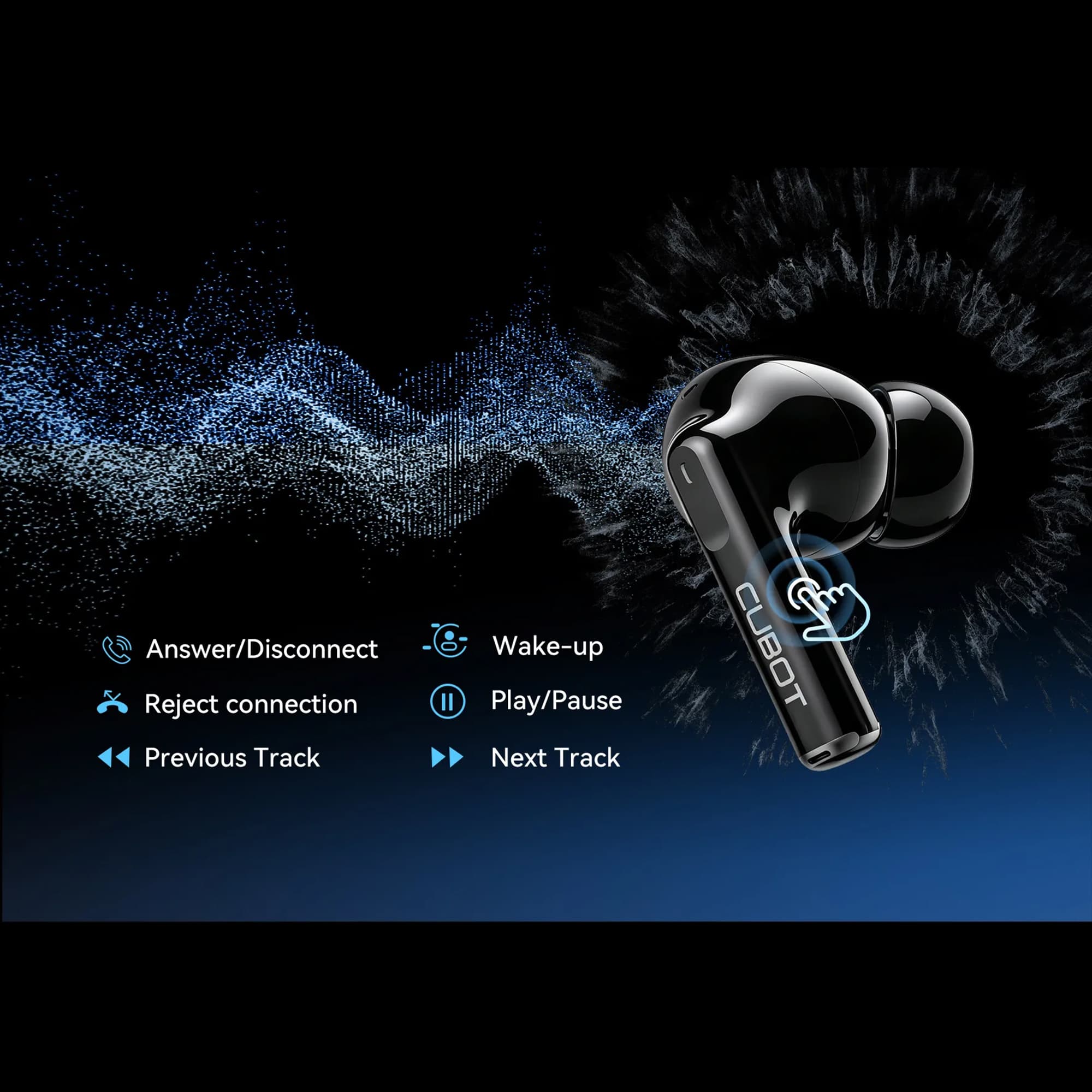 Auriculares Inalámbricos BT Cubot Buds 3 IPX4 - 4