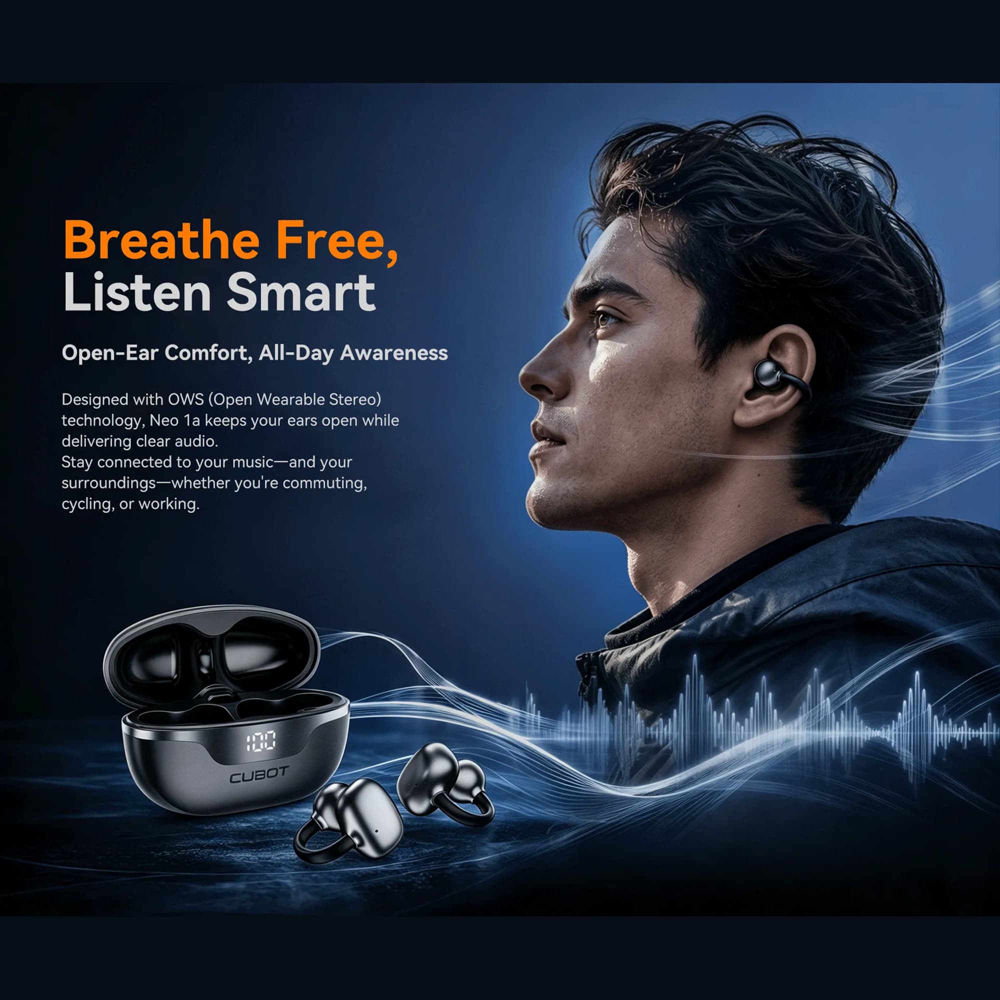 Auriculares Inalámbricos BT Cubot Neo 1a IPX5 - 3
