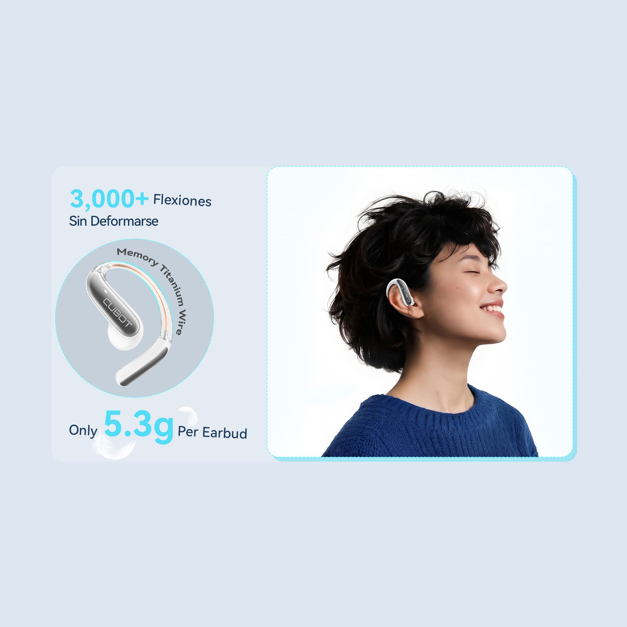 Auriculares Inalámbricos BT Cubot Vibe R3 IPX5 - 5