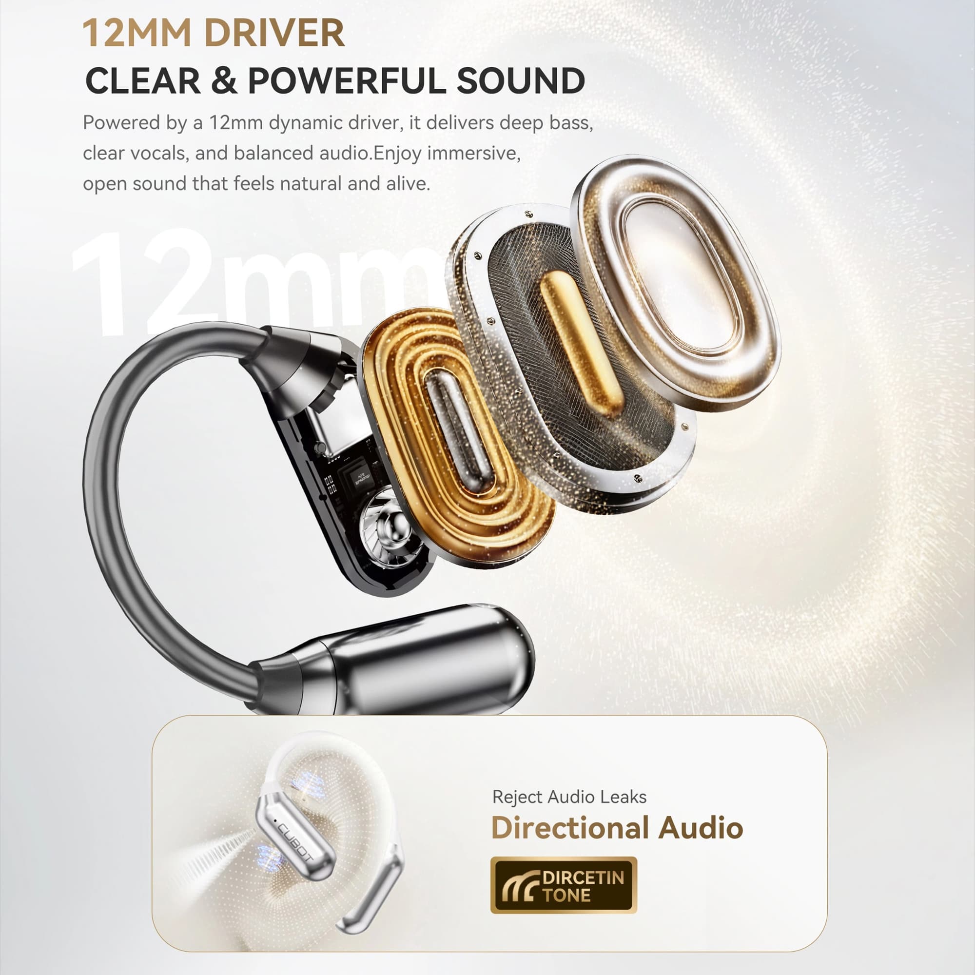 Auriculares Inalámbricos BT Cubot Vibe R5 IPX5 - 4