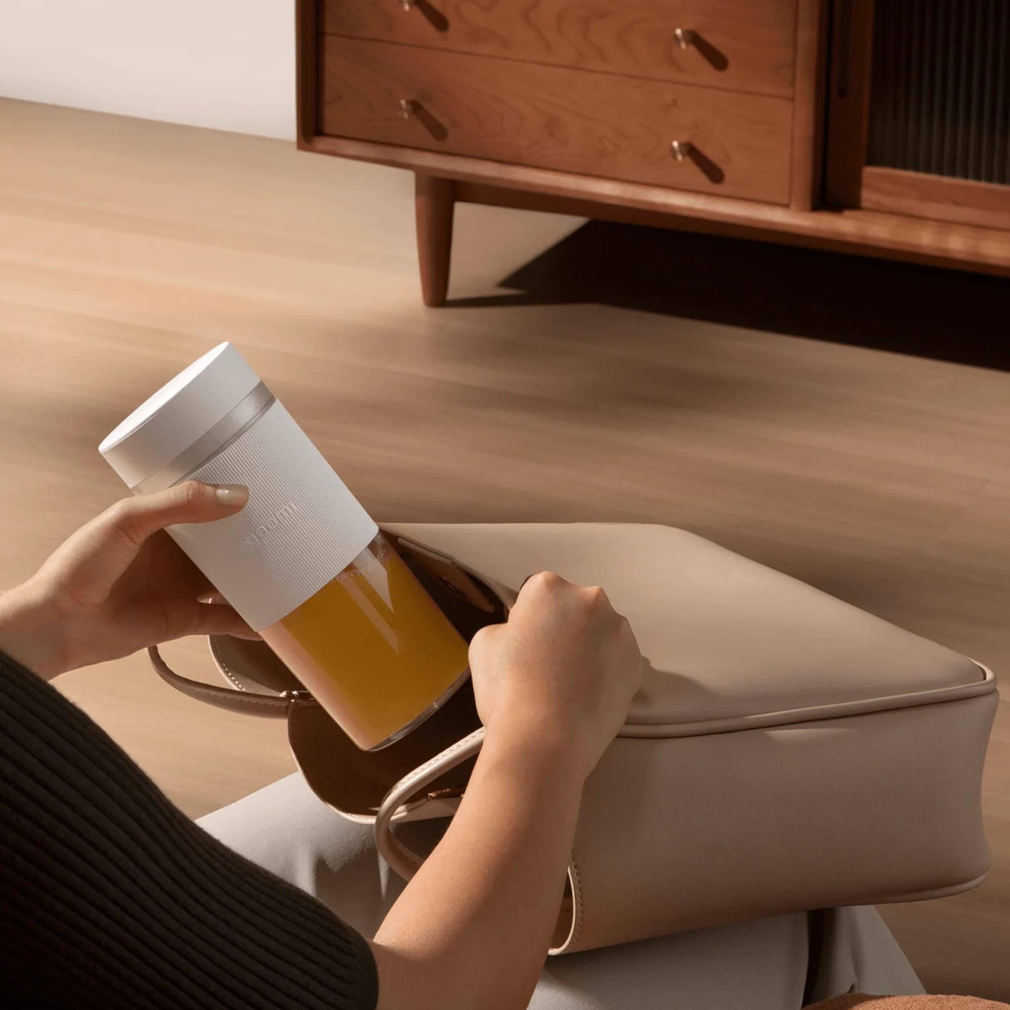 Licuadora Portátil Inalámbrica Xiaomi 300ml 45W
 - 10
