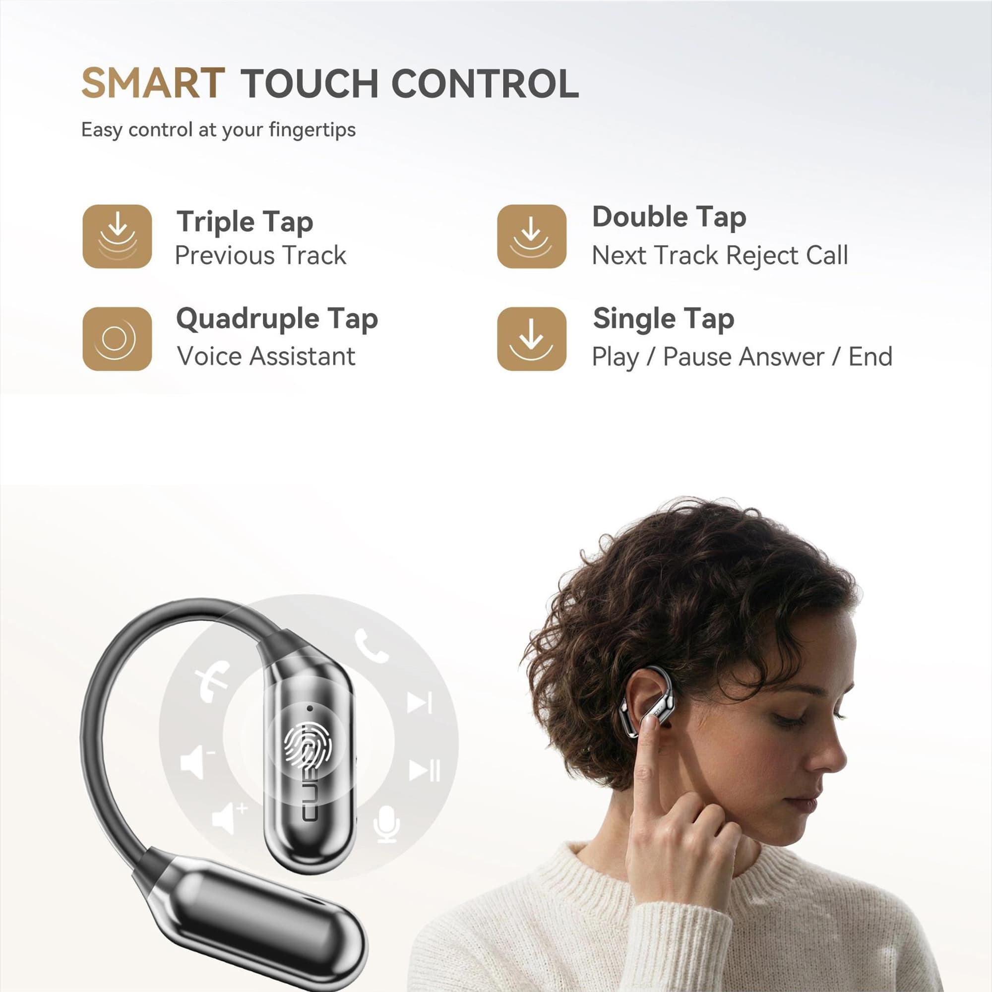 Auriculares Inalámbricos BT Cubot Vibe R5 IPX5 - 5