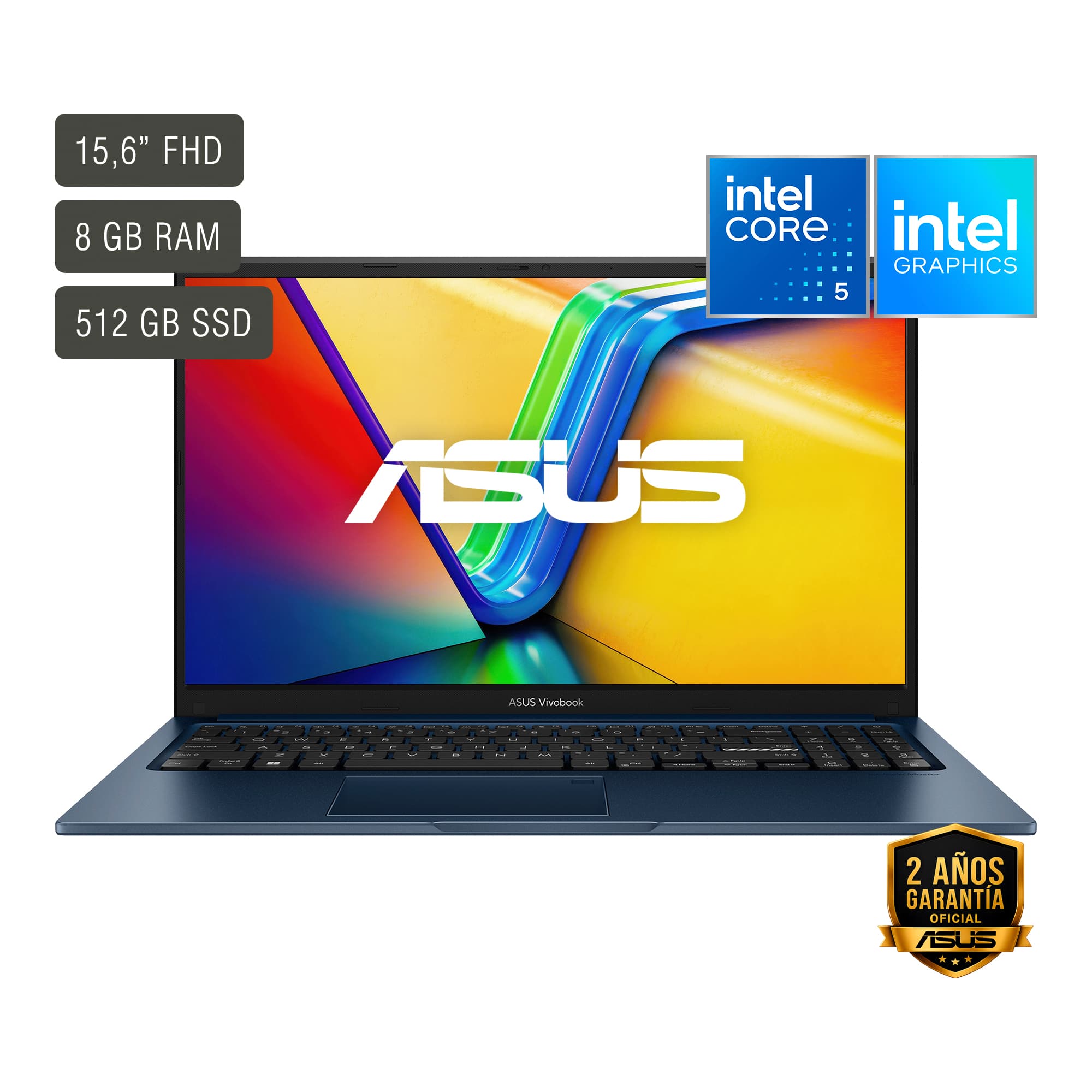 Notebook Asus Vivobook 15,6'' Core 5 8gb 512gb Win11 Pro