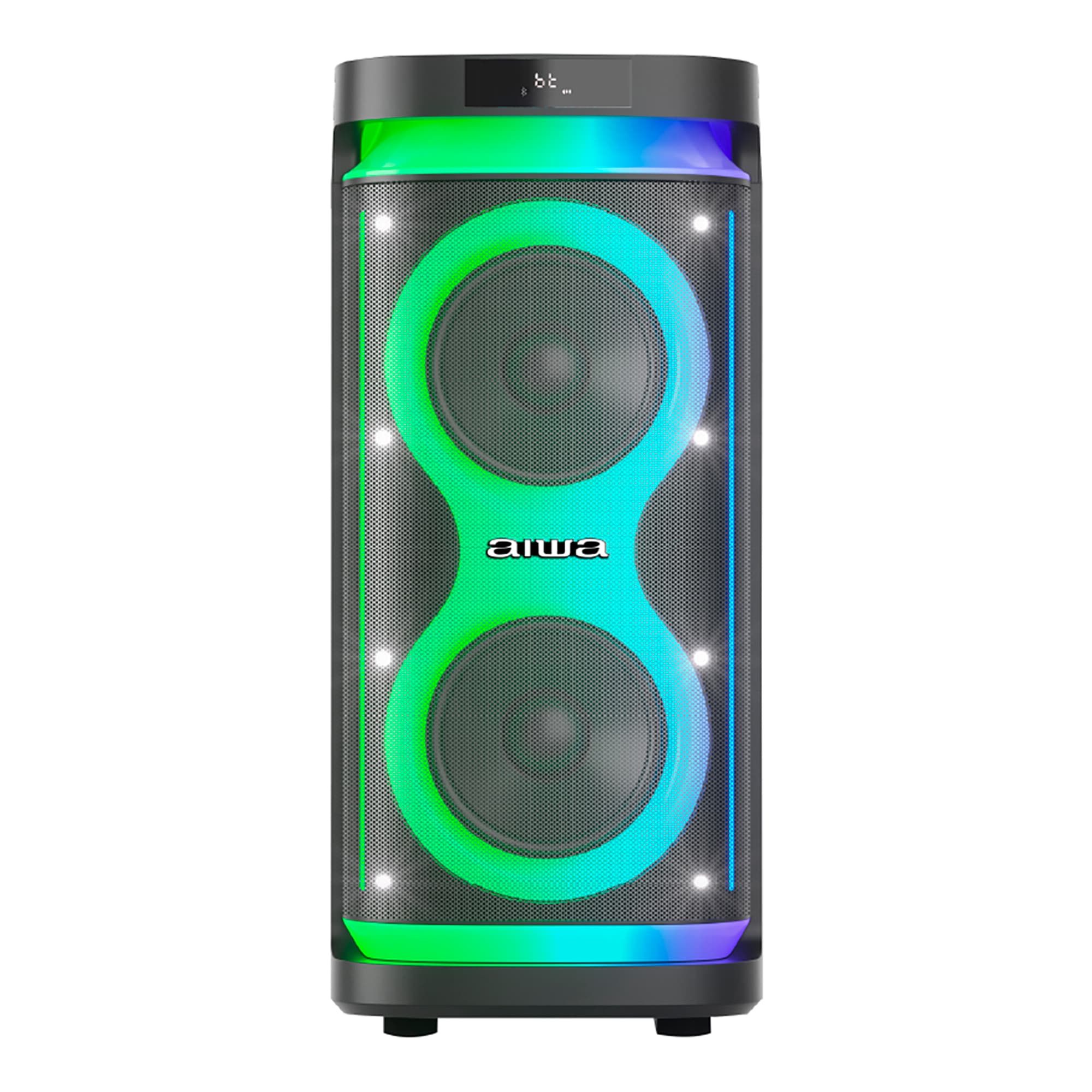 Parlante Bt Aiwa Awpoh5d 800w Pmpo Iluminación Led