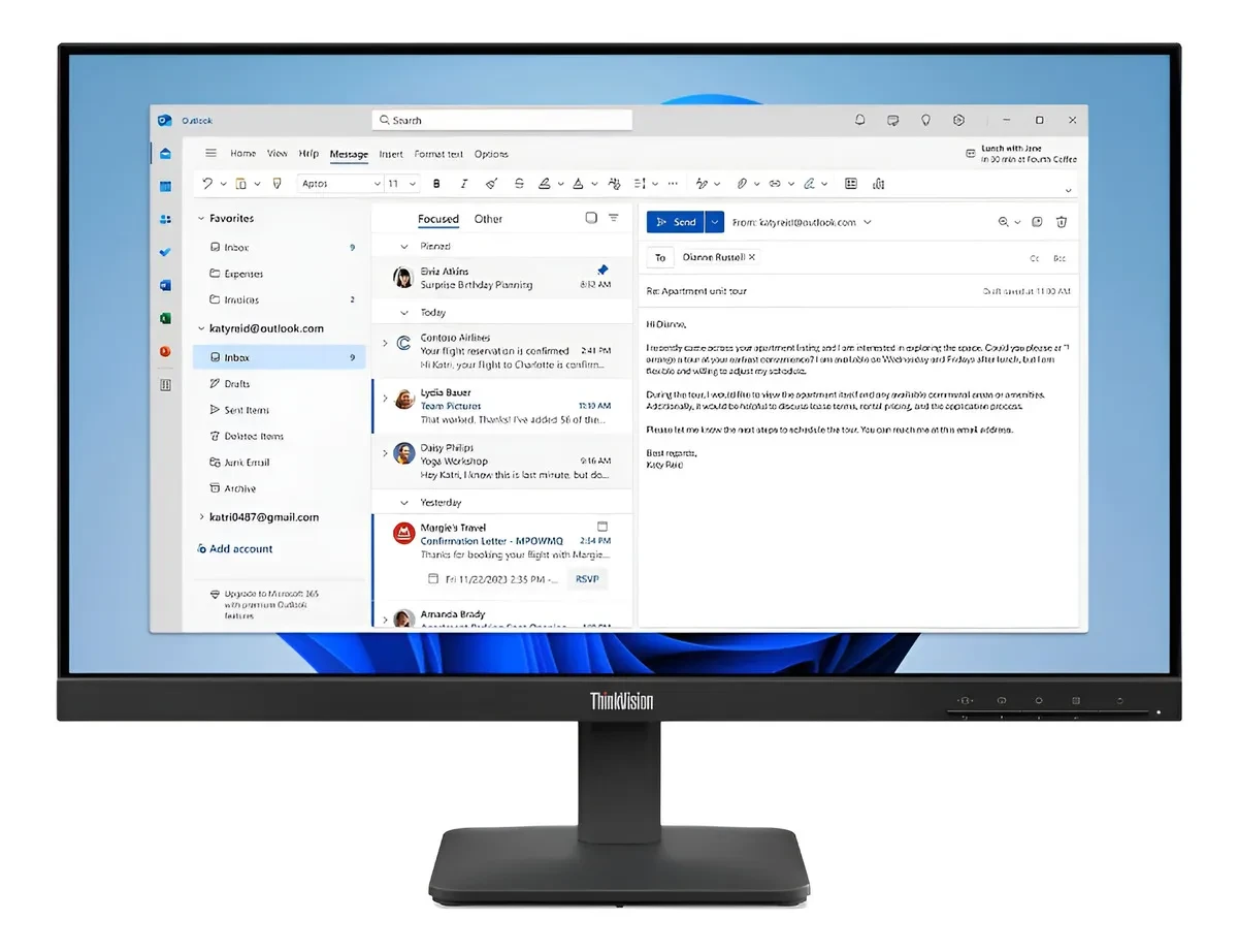 MONITOR LENOVO THINKVISION S22-4E 21.5" MONITOR