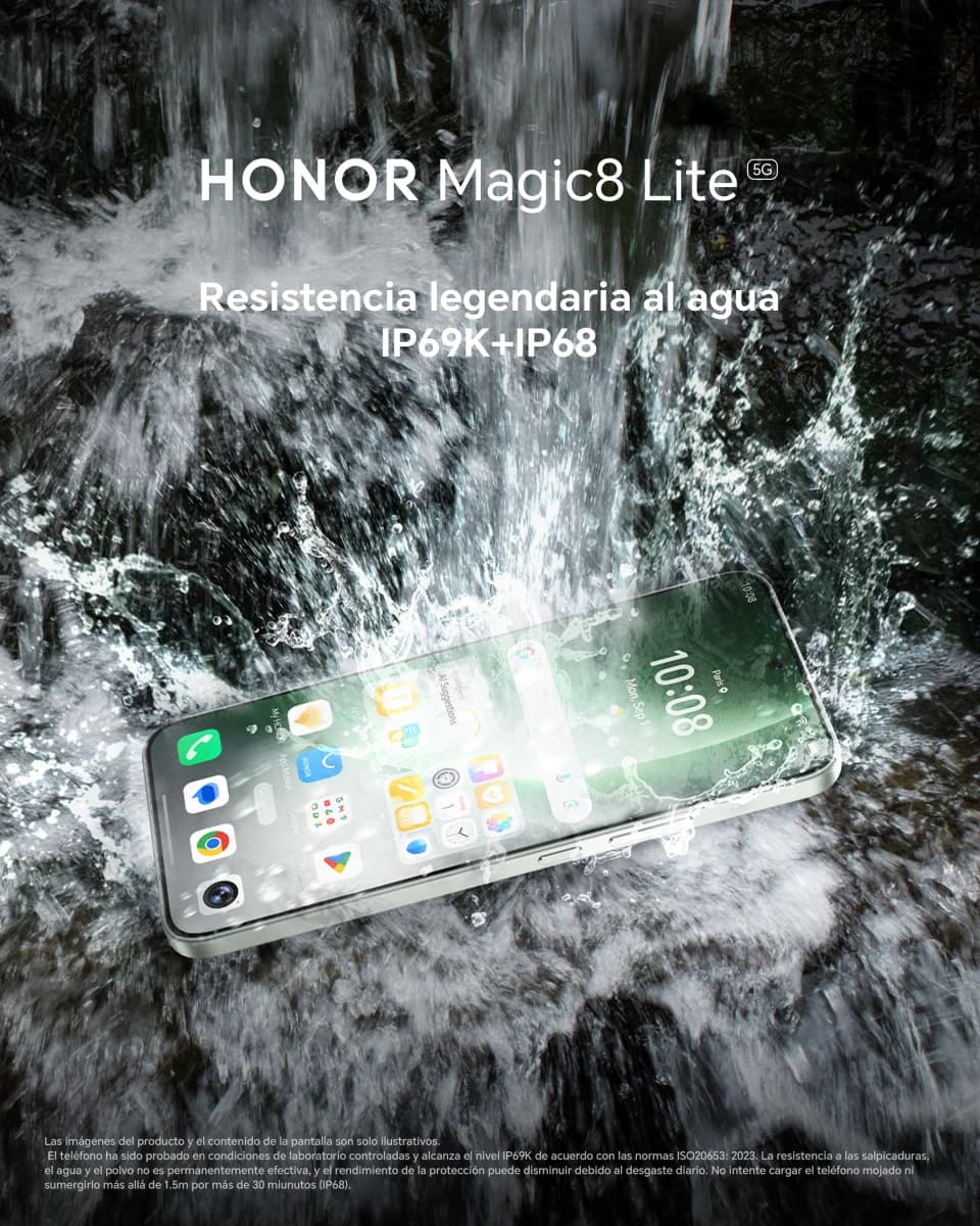 HONOR MAGIC8 LITE 8GB+256GB DUAL CARD OM US - GREEN - 17