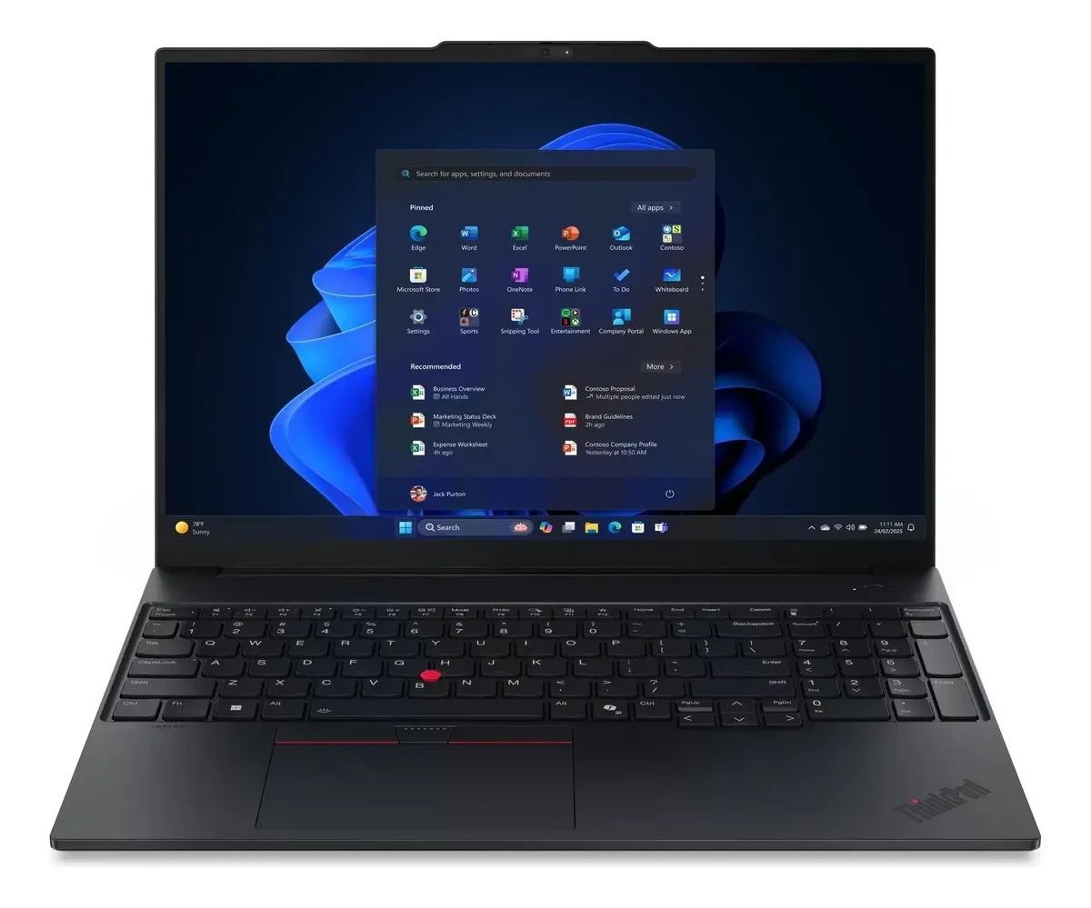 NOTEBOOK LENOVO THINKPAD E16 U7 255H/16G/512G/W11P/3YOS