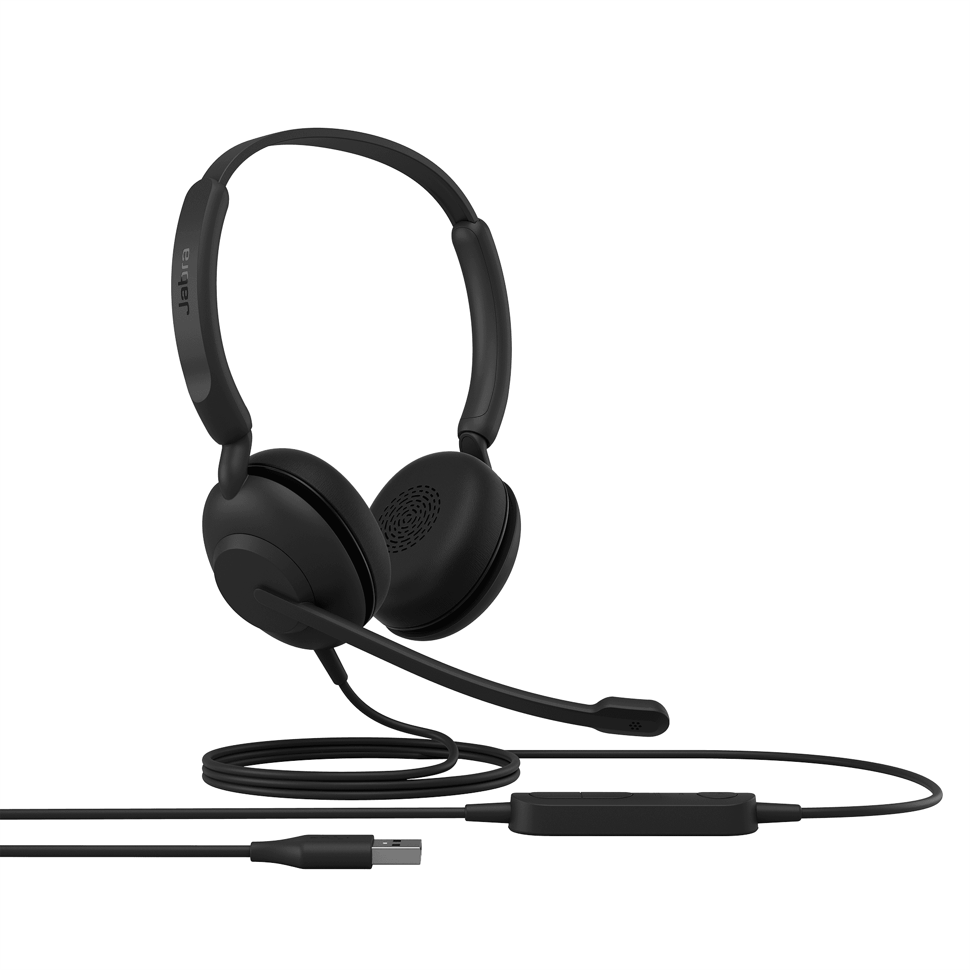 HEADSET JABRA EVOLVE 10 DUO USB-A LEATTHER - 1