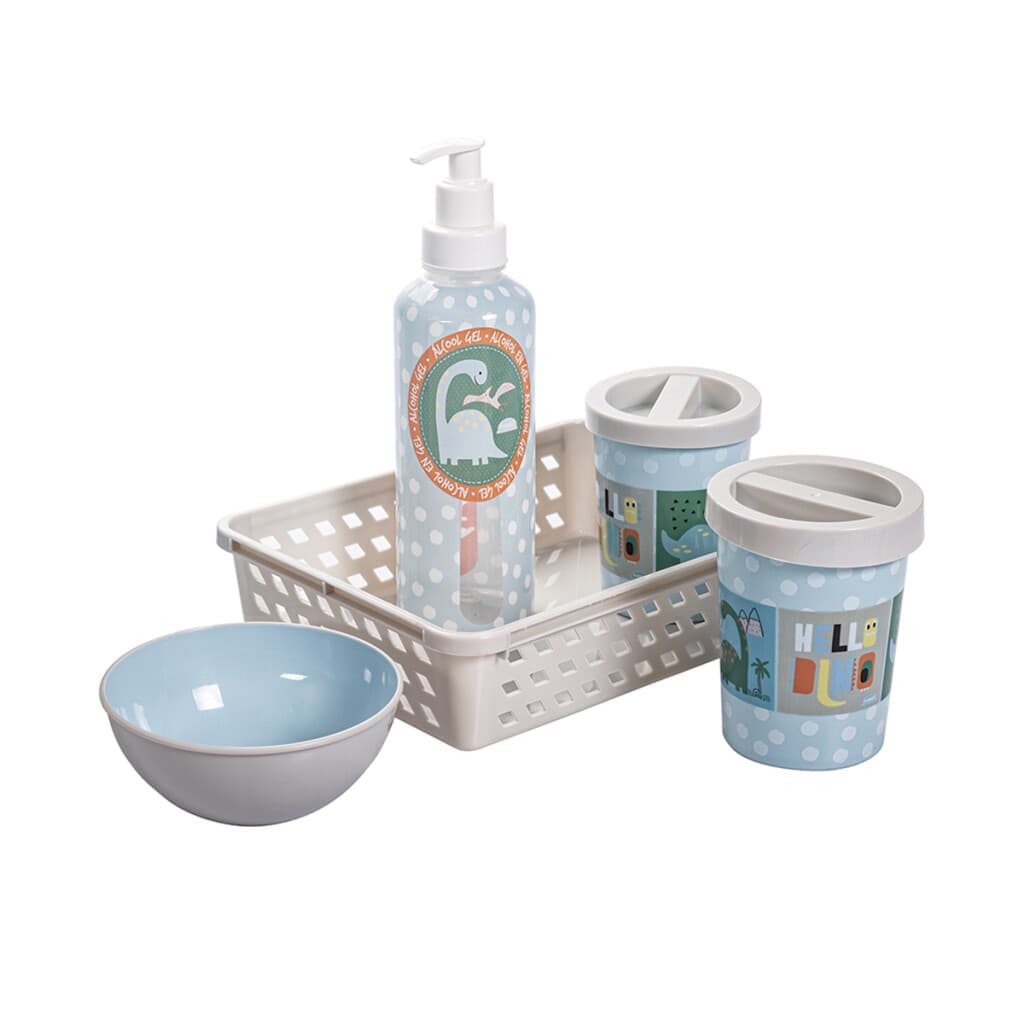Set x5 para Baño Infantil Varios Personajes - DINO