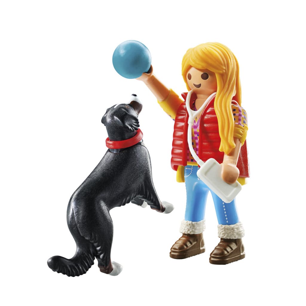 Entrenadora de Perro Playmobil 5 Piezas - 3