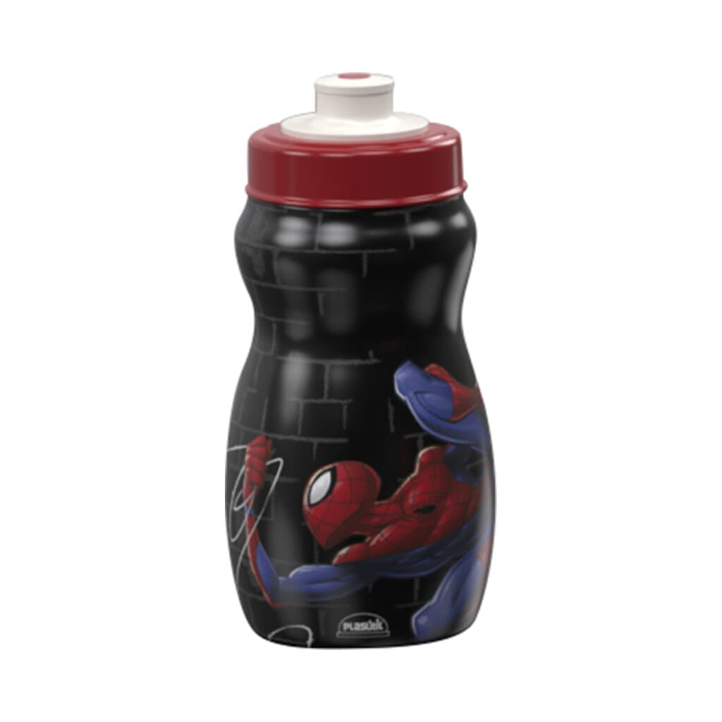Botella Plástica Avengers 300 ml - Spiderman - 1