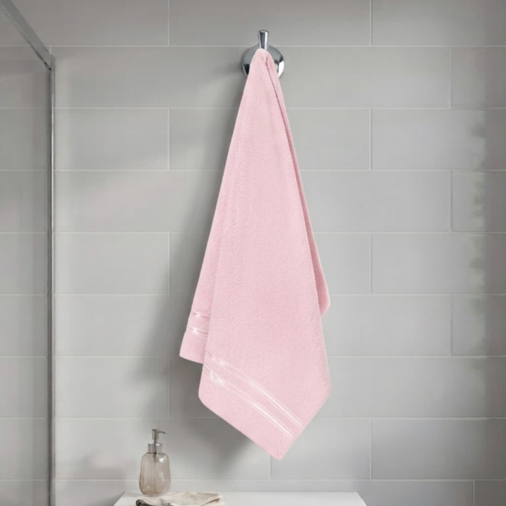 Toalla Mano Dohler Dueto 50 x 70 cm 100% Algodón - ROSA - 1