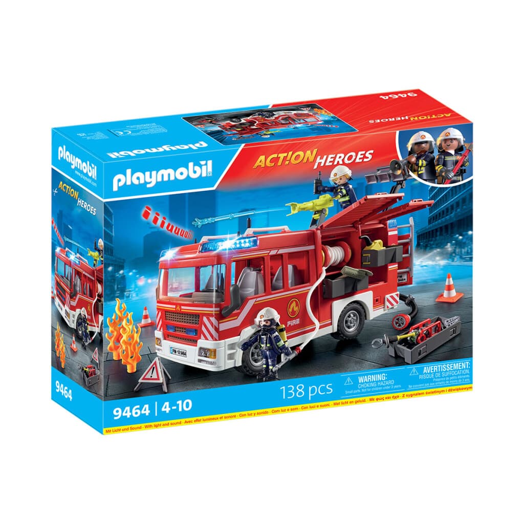 Camión de Bomberos Playmobil 138 Piezas - 2