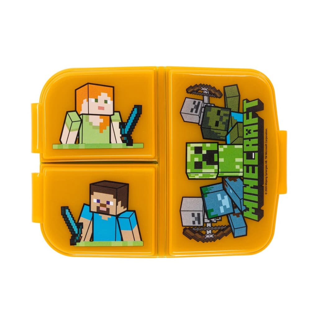 Vianda Compart Minecraft con 3 Reparticiones - 3