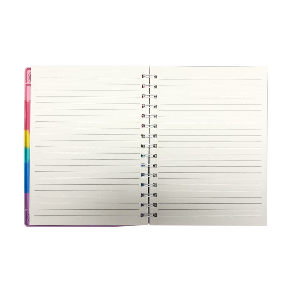 Libreta con Rulo Multicolor Pop It 20 x 15 cm - 3