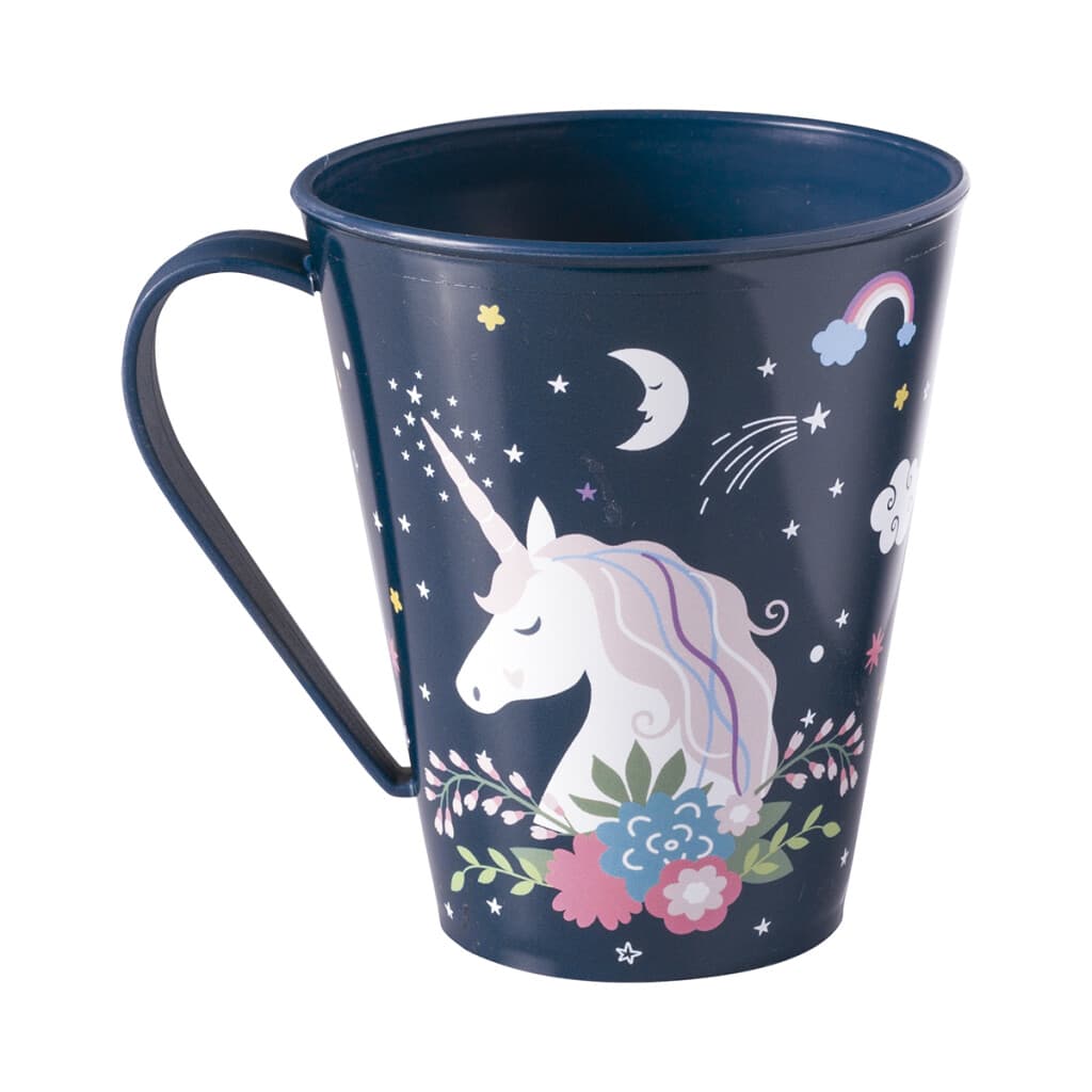 Taza Plástica 360 ml - Unicornio - 1