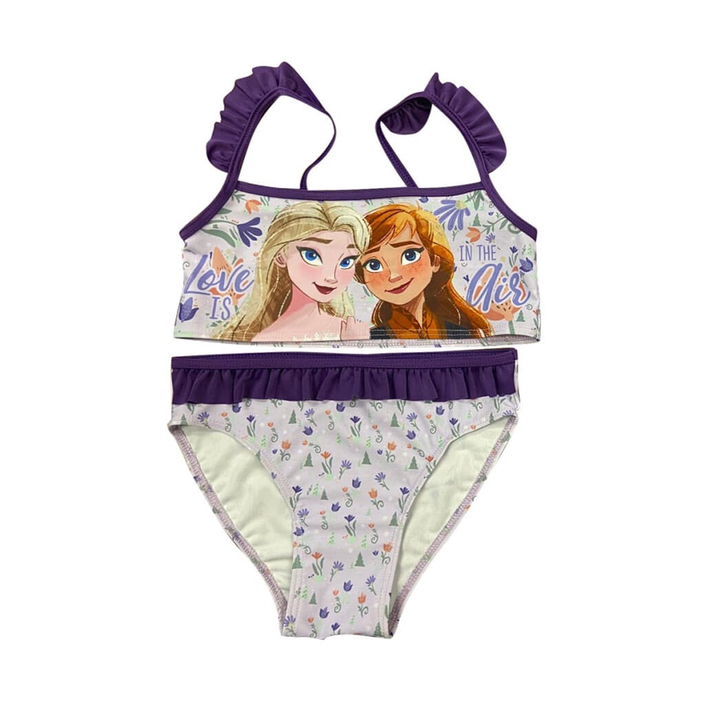 Malla Infantil Bikini 2 Piezas Frozen Talle 4/10 - LILA - 1
