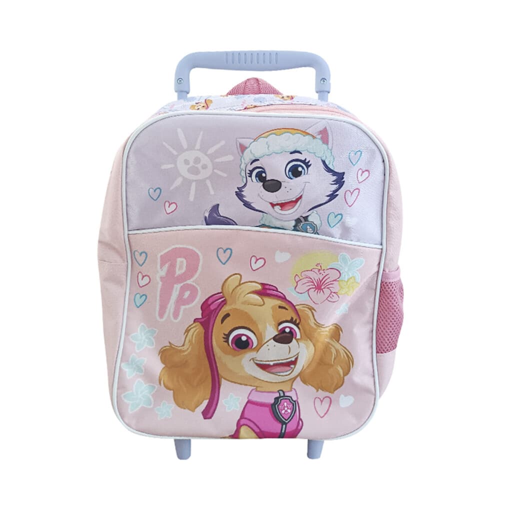 Mochila infantil Paw Patrol con Carro Tafeta Chica 35 x 26 cm - CORAL - 1