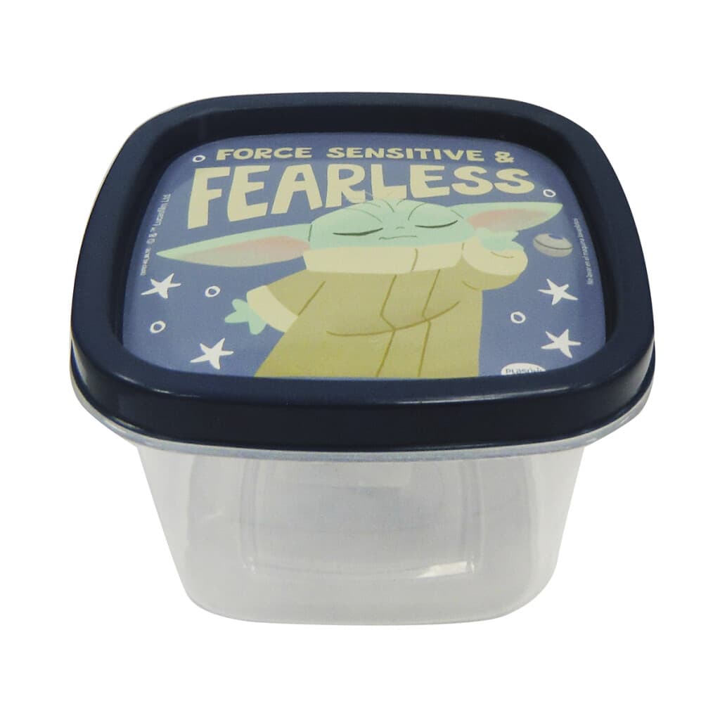 Pote Plástico 500 ml - Baby Yoda - 1