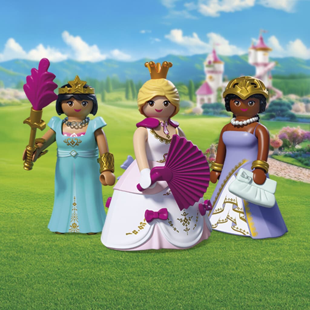 Set Tres Princesas Playmobil 28 Piezas - 1