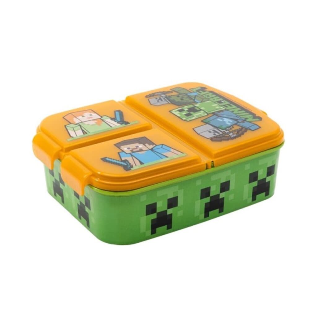 Vianda Compart Minecraft con 3 Reparticiones - 1