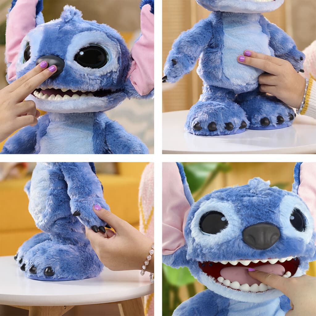 Peluche Interactivo Stitch con Sonido y Reacciones Just Play - 3