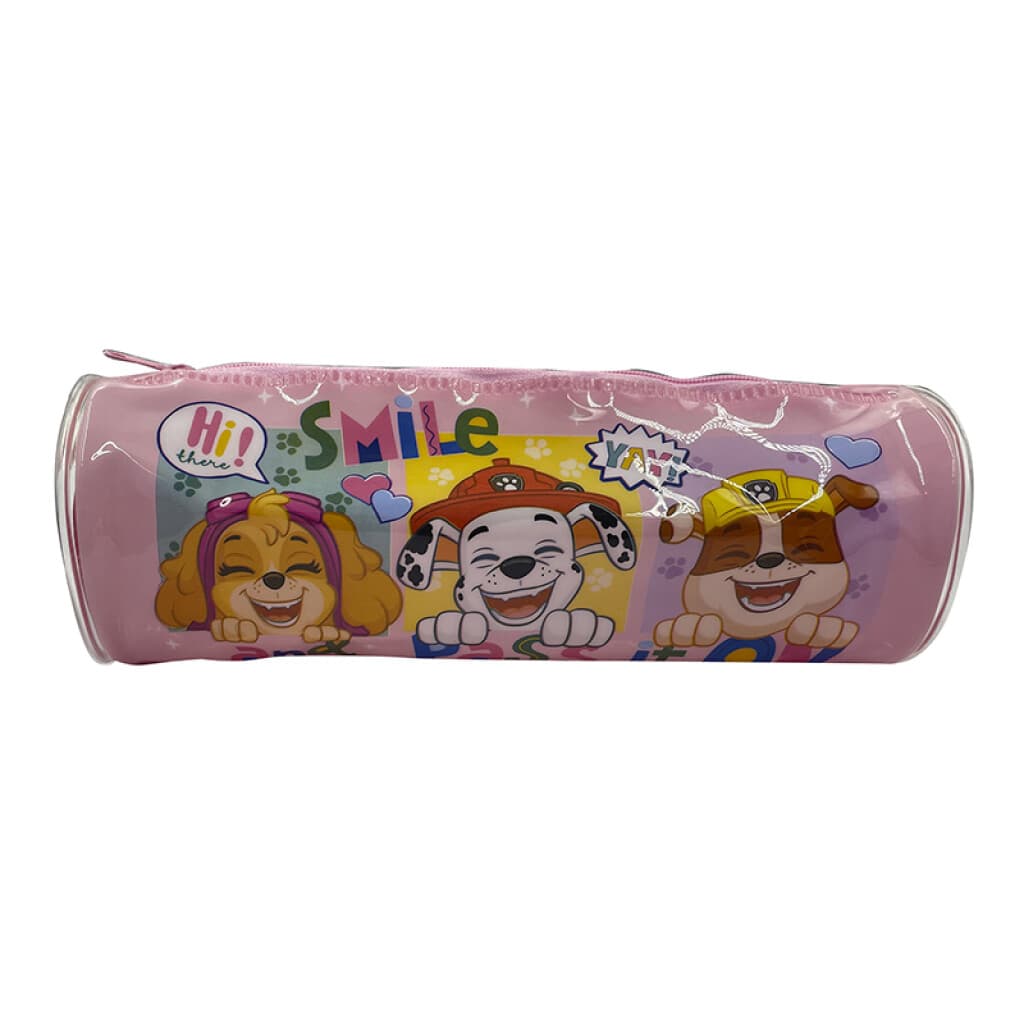 Cartuchera Paw Patrol Cilindriga de PVC - MULTICOLOR/ROSADO - 1