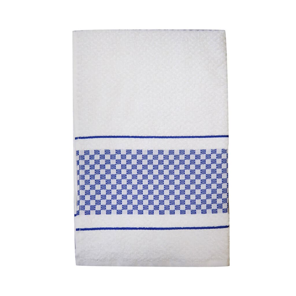 Repasador Dohler Victoria Jacquard 45 x 70 cm - BCO/AZ FRANCIA - 2