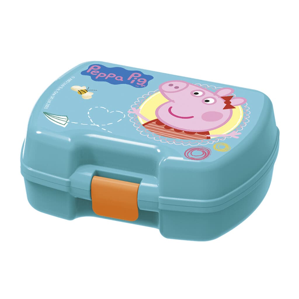 Vianda Plástica para Snack Peppa Pig - 1