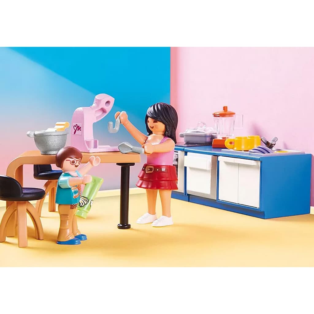 Cocina Completa con Familia Playmobil 129 Piezas - 4