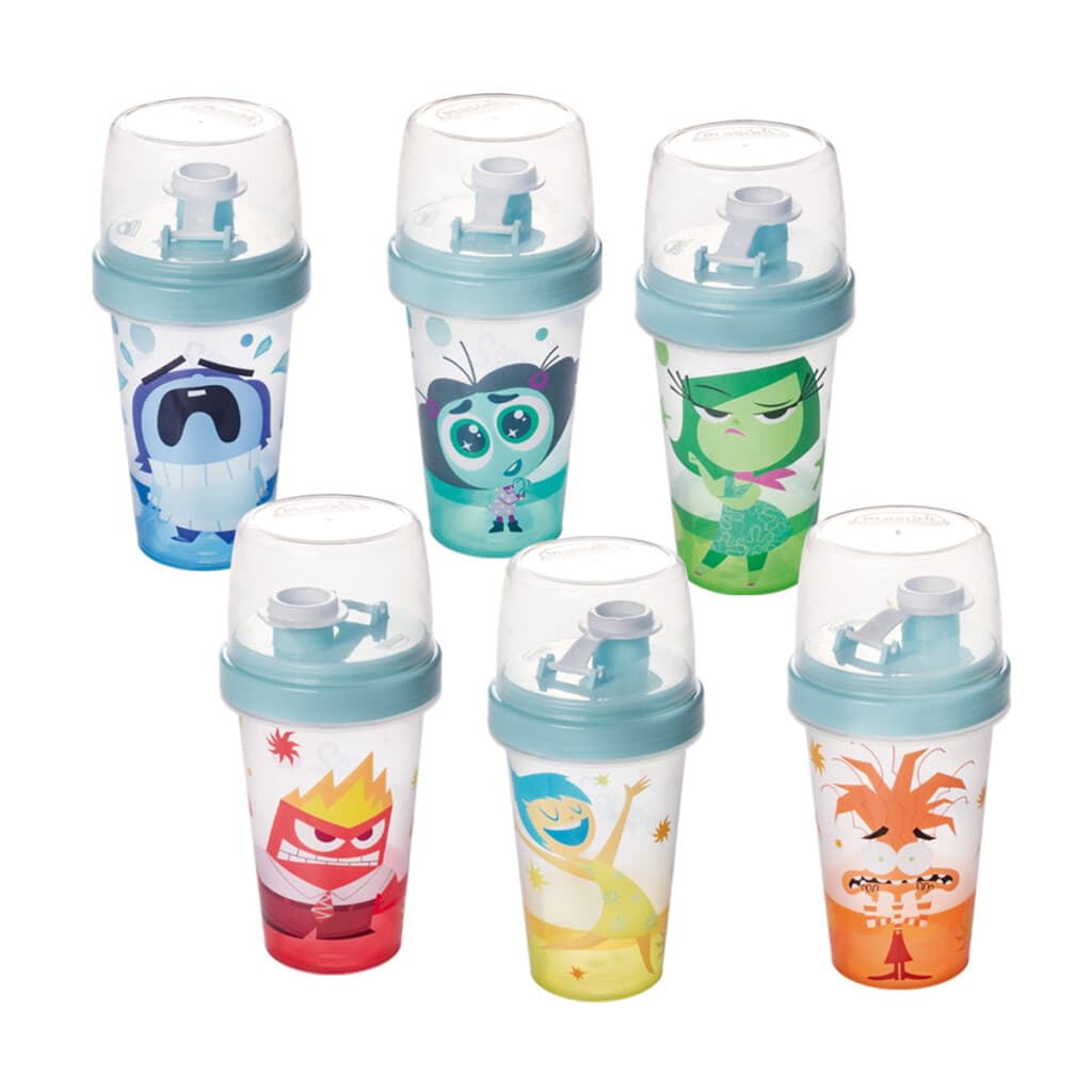 Vaso Milk Shake con Tapa Intensamente Diseño Surtido 320 ml - 1