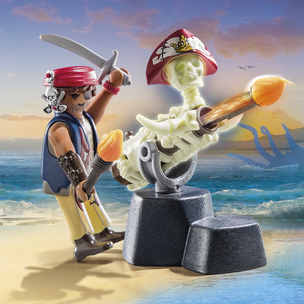 Cañón Pirata Playmobil 20 Piezas - 1
