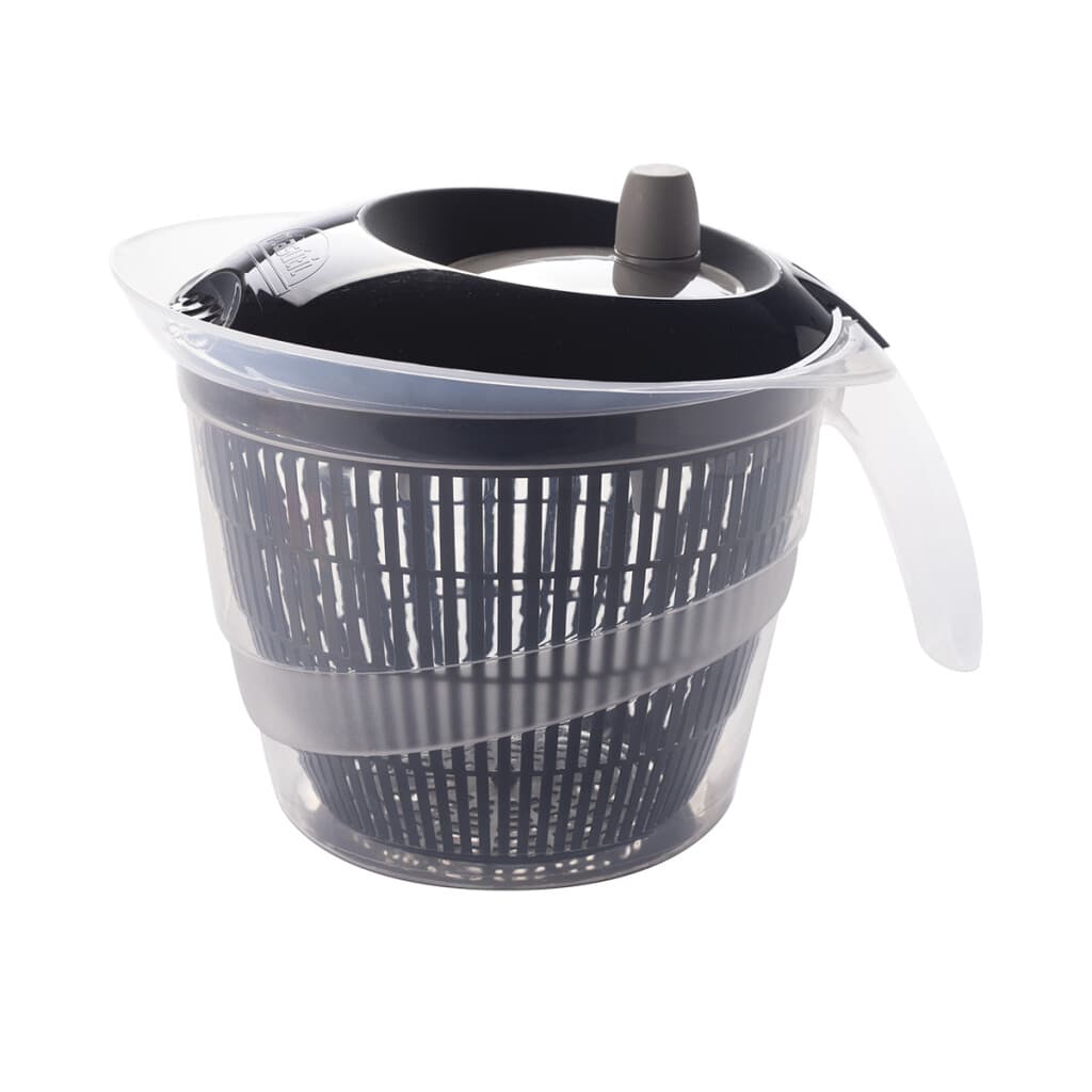 Secador y Escurridor de Verdura 2,8L - NEGRO - 1