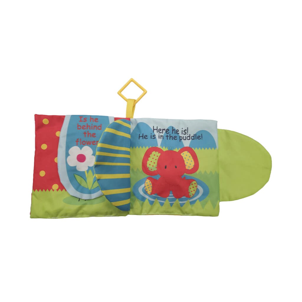 Libro Interactivo De Tela Animales Para Bebés - 4