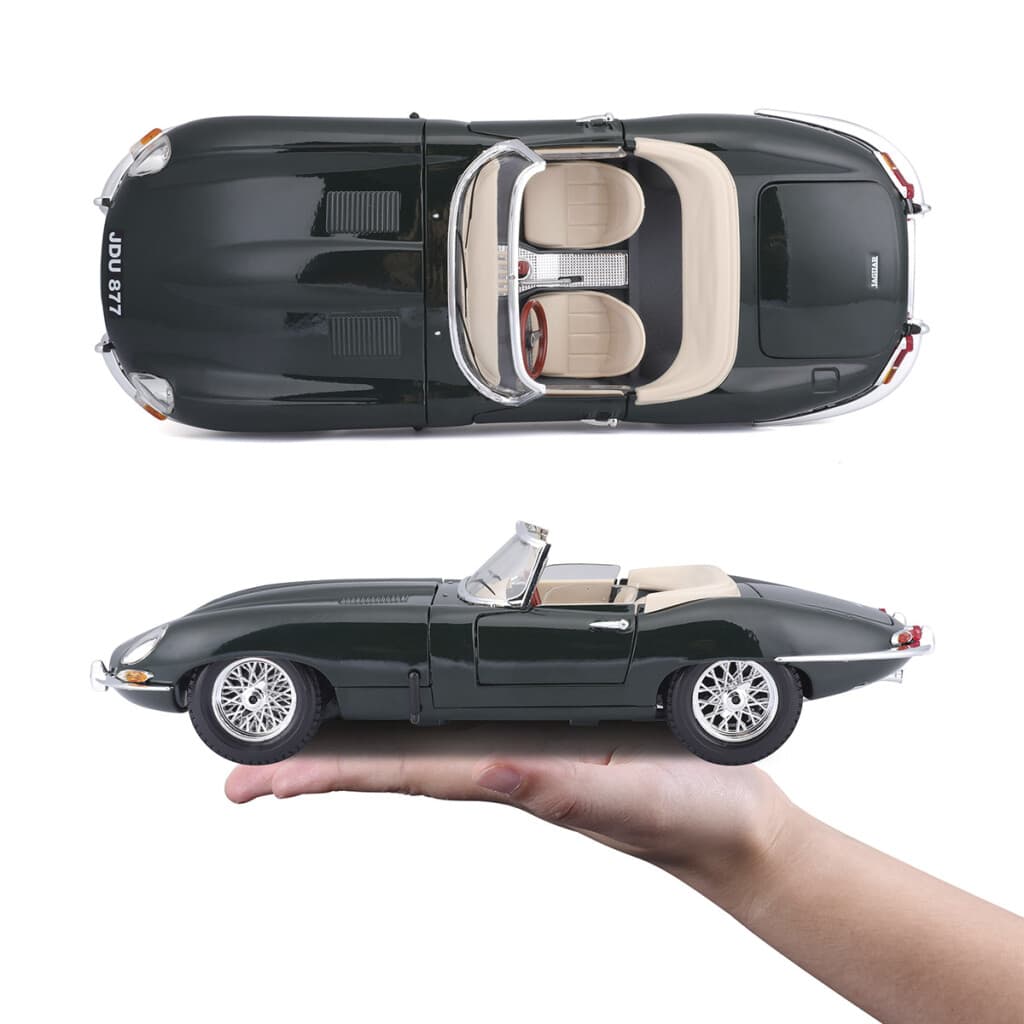 Bburago Escala 1:18 Auto de Colección - Jaguar E-Type Coupe - 5