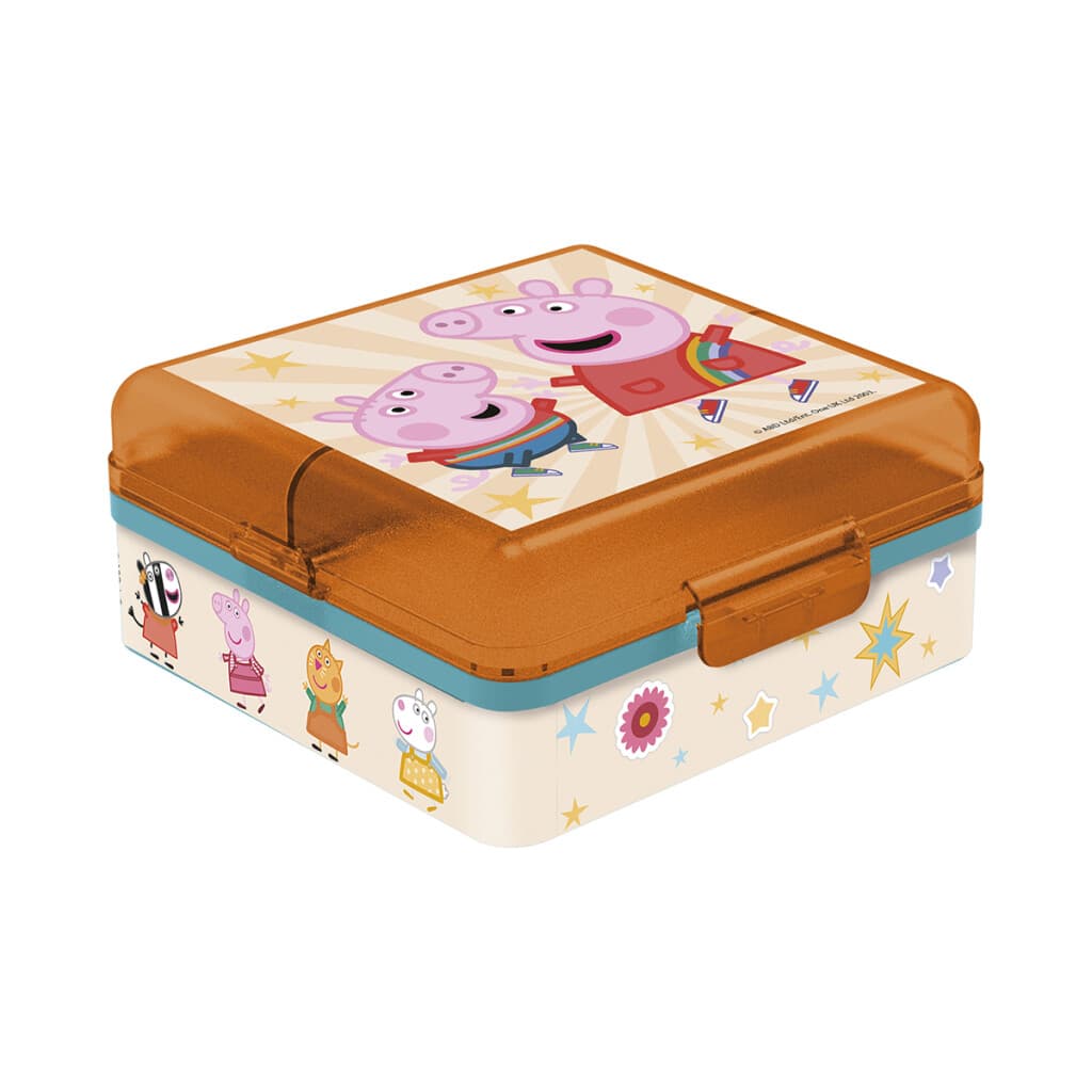 Vianda Infantil Peppa Pig con 3 Reparticiones - 1