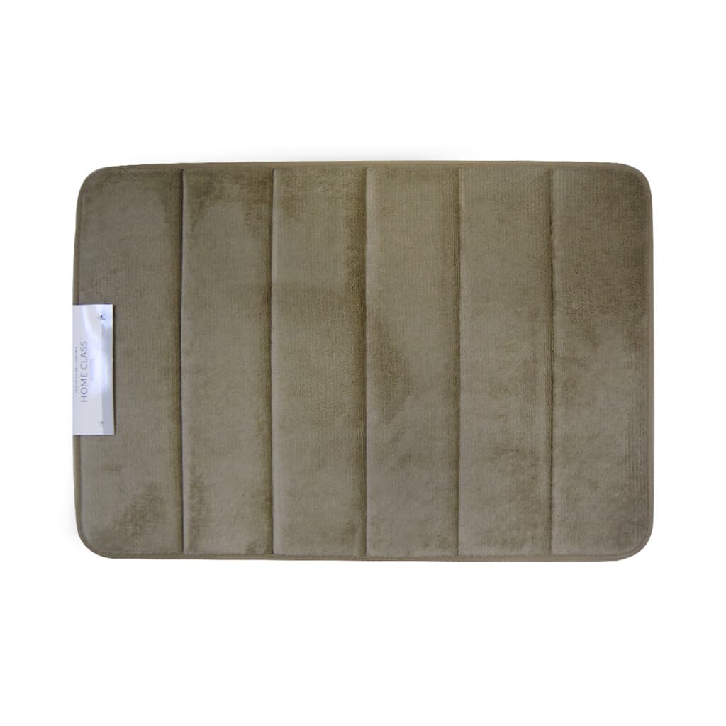Alfombra Baño con Memoria Home Class Microfibra 43 x 61 cm - BEIGE - 2