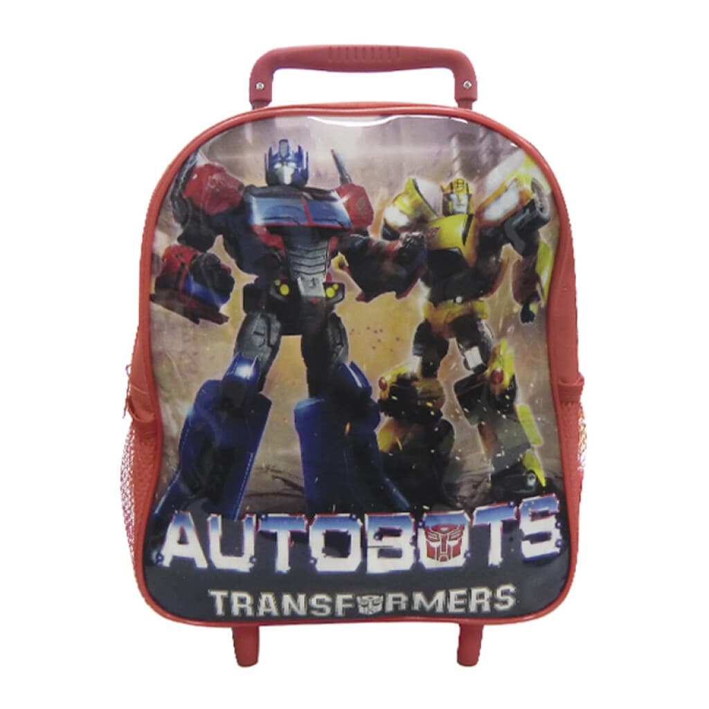 Mochila Infantil Transformers con Carro 30 x 24 cm