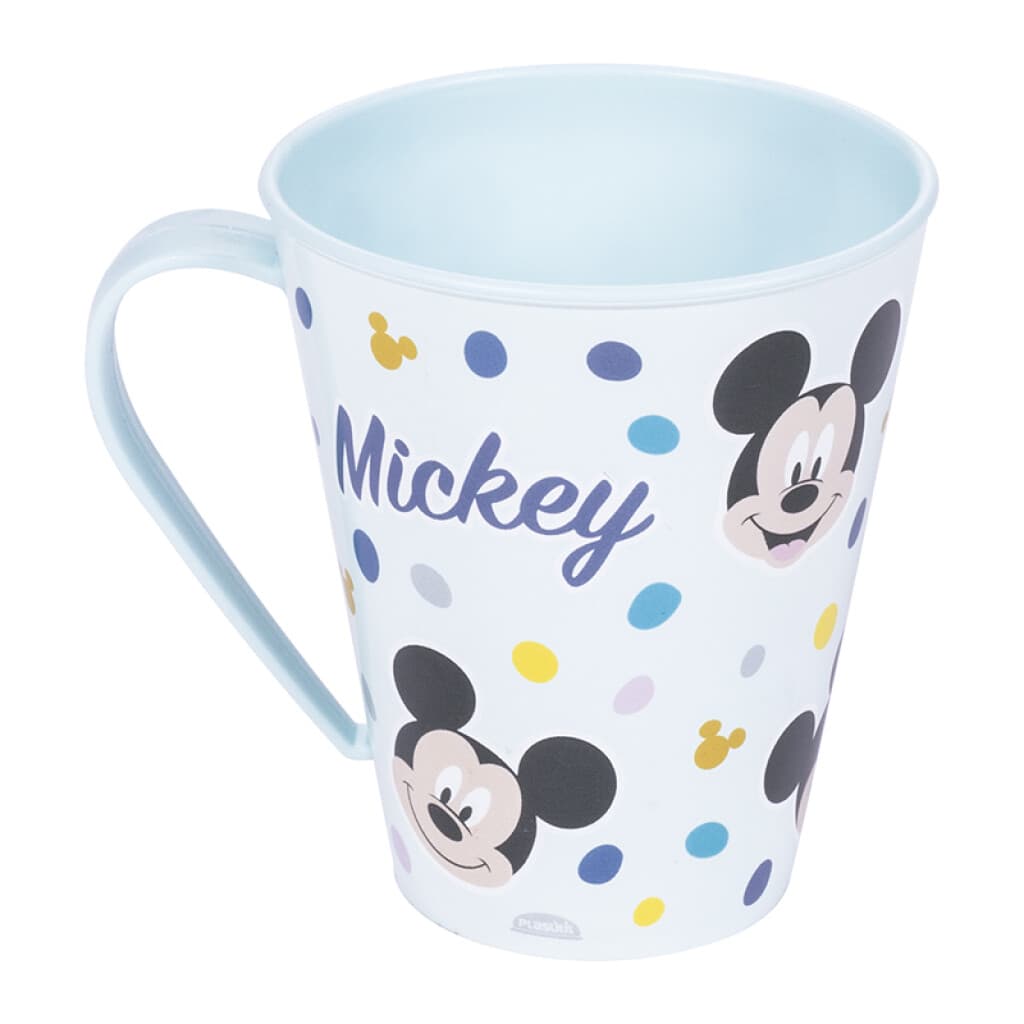 Taza Plástica Mickey 360 ml - CELESTE - 1