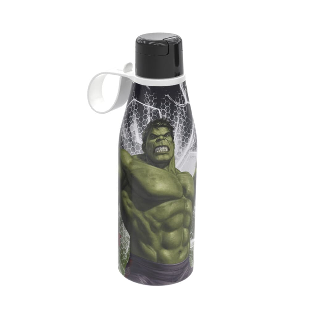 Botella Plástica Abre Fácil 530 ml - Hulk - 1