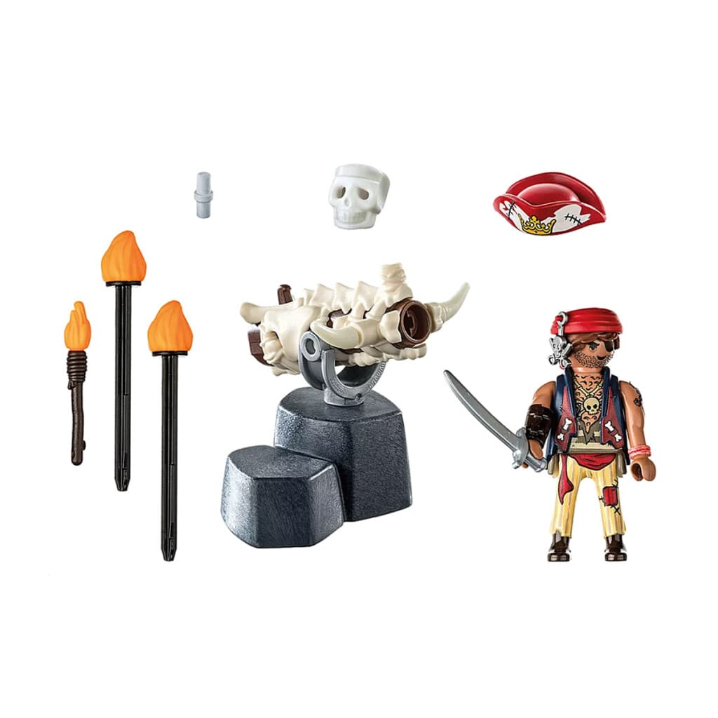 Cañón Pirata Playmobil 20 Piezas - 4
