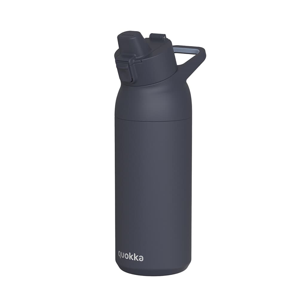 Botella Térmica Acero Sipper Quokka 700 ml - NEGRO - 2