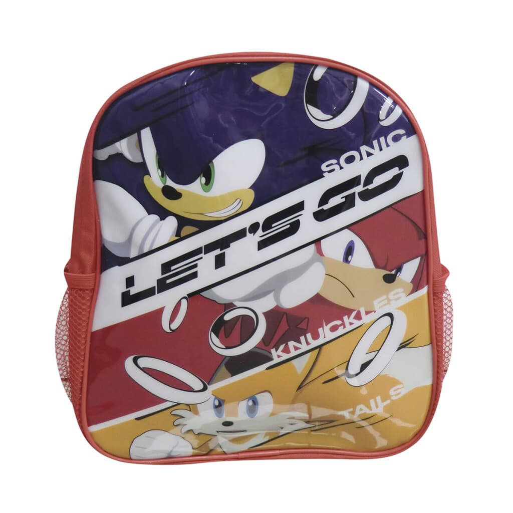 Mochila Infantil Sonic Chica 30 x 24 cm - 1