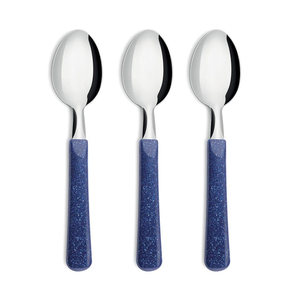Set X3 Cucharas Glow de Simonaggio - AZUL - 2