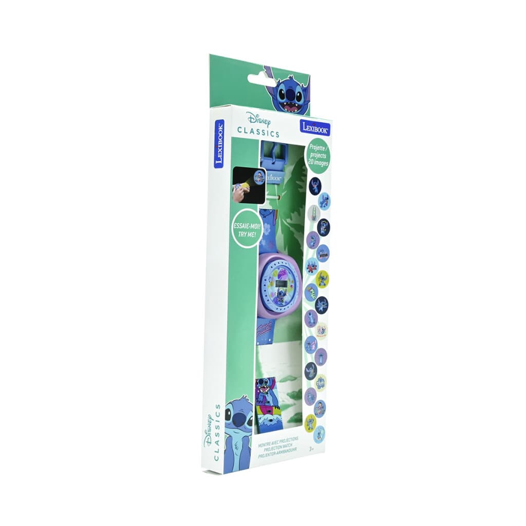 Reloj Infantil Digital con Proyector Lexibook - Stitch - 2