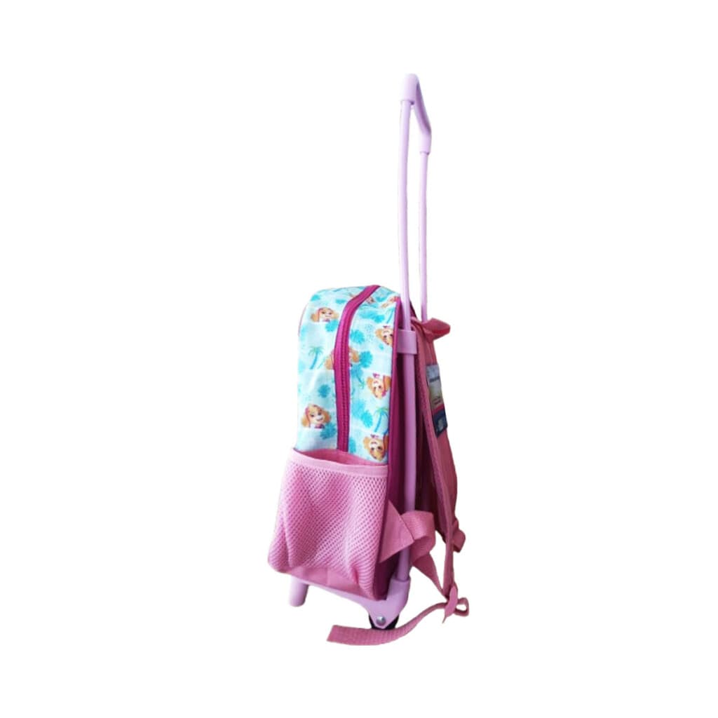 Mochila Infantil Paw Patrol 3d Con Carro 30 Cm - CORAL - 3