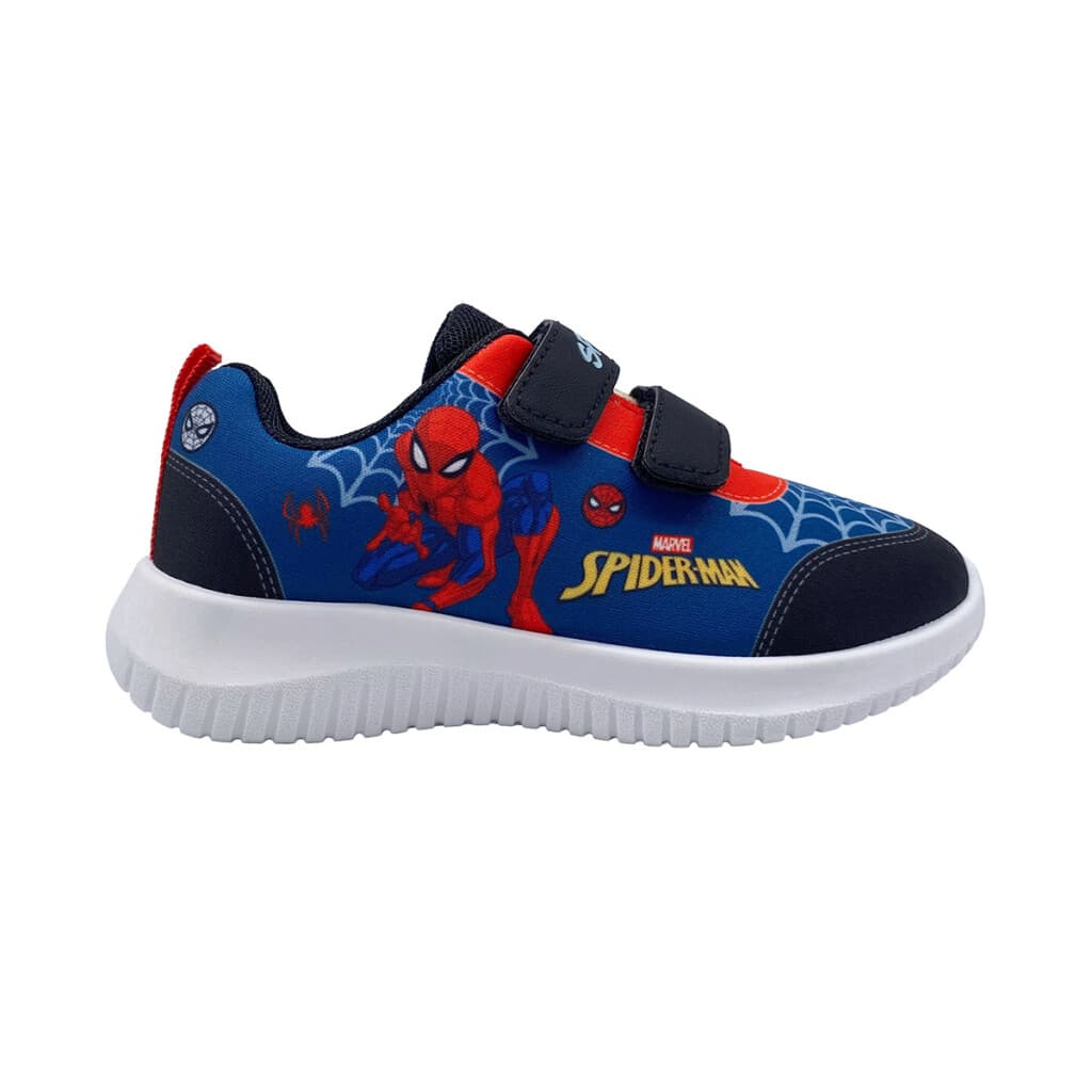 Calzado Deportivo Spiderman Con Cinta Adherente Talle 25-29 - 2