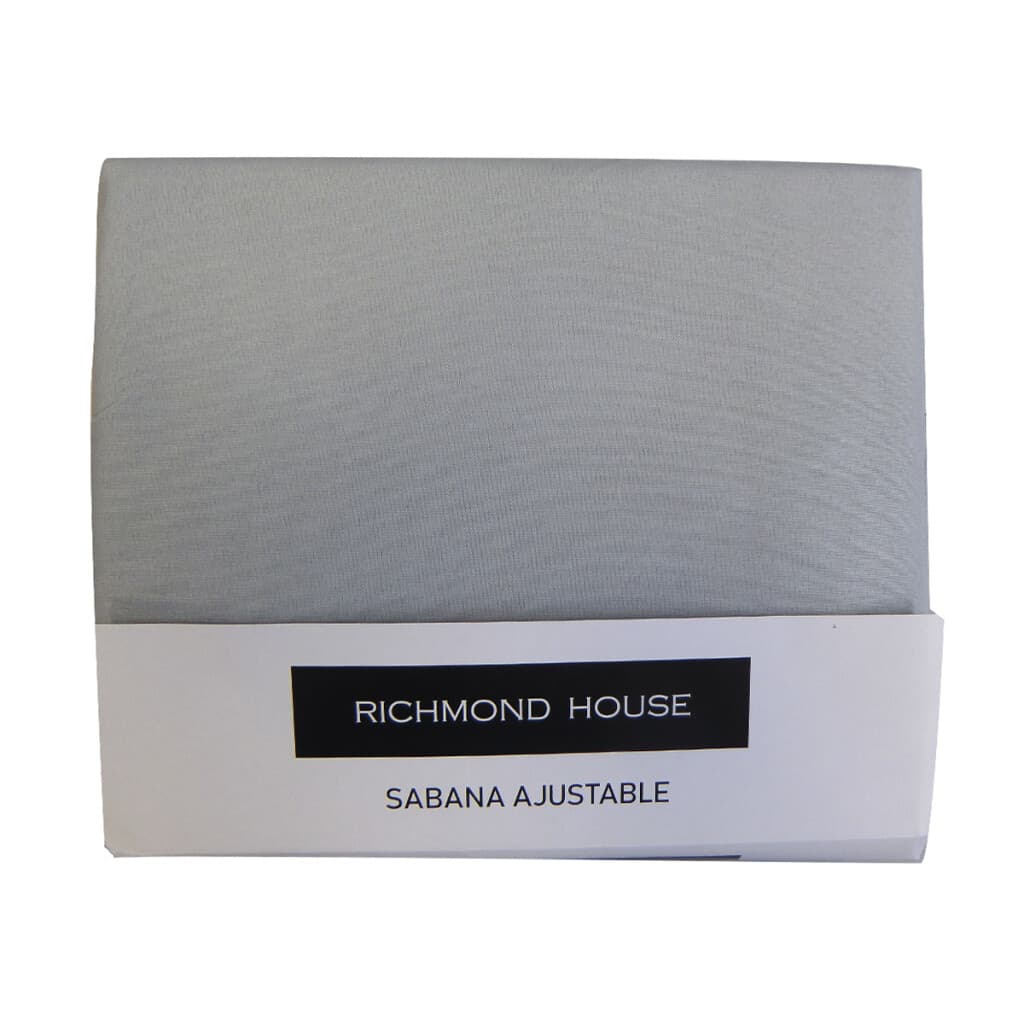 Sábana Ajustable 1 Plaza Richmond House - GRIS - 2