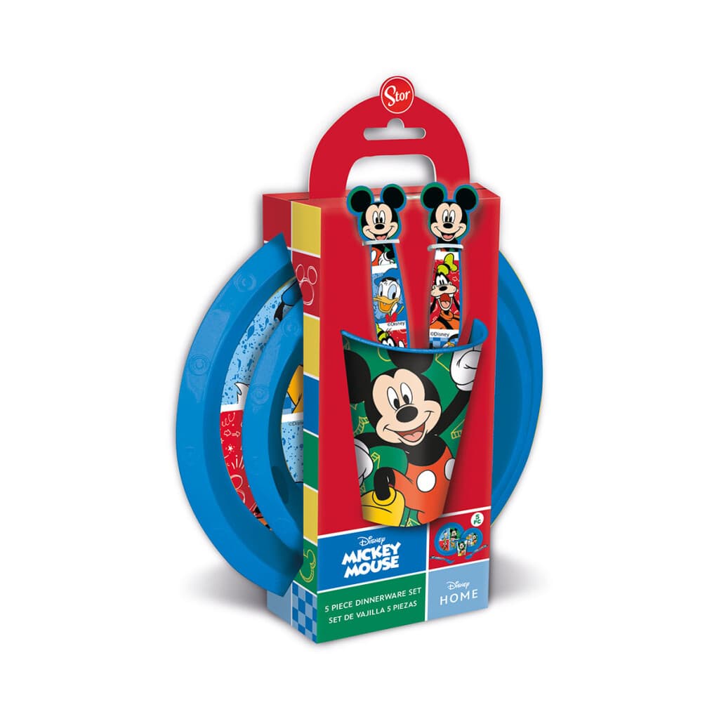 Set x 5 Bazar Infantil Easy Mickey - 3