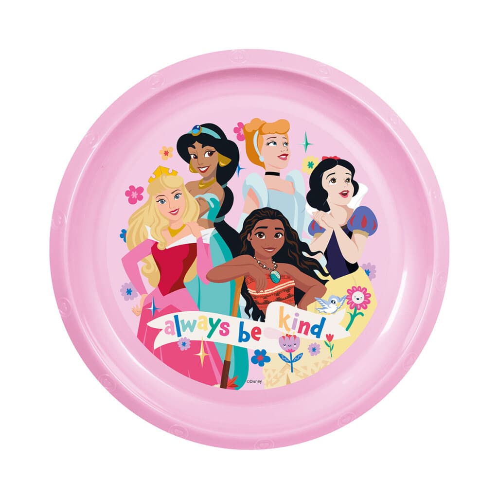 Plato Plástico Easy Princesas Disney 22 cm - 1